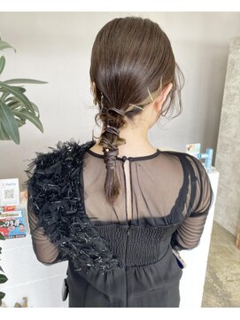 ニド(2do) タイト編み下ろしアレンジ