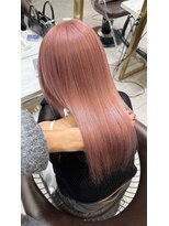 ロンド レア 天神大名店(Lond Le’a) イヤリングカラー/外ハネボブ /縮毛矯正/レイヤーボブ/艶髪