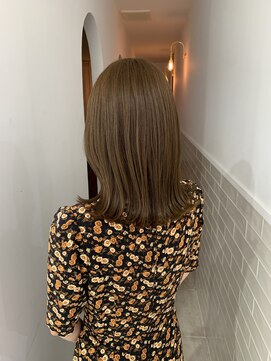 カシェ マエノヘタ(Cashe'e MAENOHETA) ブリーチ無しベージュカラー