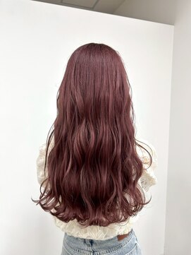 ビーグレイスヒロミ(be Grace HIROMI) チェリーピンクカラー × 20代韓国風ロング