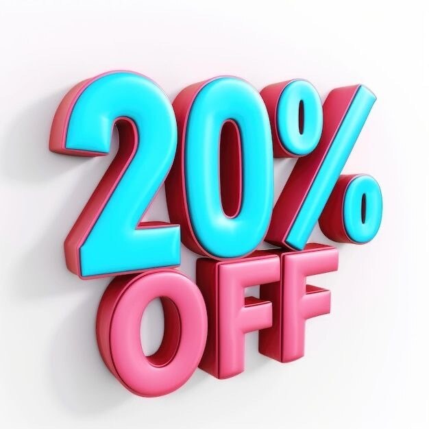 ２回目3回目まで使える！リピート平日20%割引