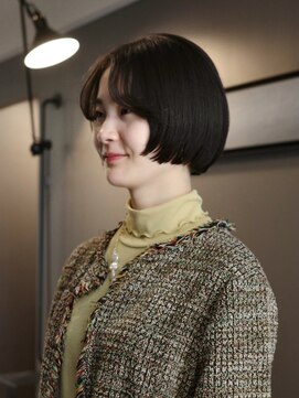 ネロ ヘアアンドライフストア 渋谷(NERO HAIR AND LIFESTORE) 【倉田真希】大人ショート 前上がりショート マッシュボブ