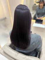 ジーナ 高田馬場(Zina)&nbsp;ダークパープル×地毛風艶髪ストレート