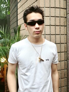 ランプ 代官山(the lamp) メンズ大人スパイキーショートベリーショートスタイル