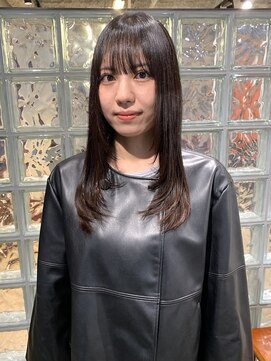 ノル 栄矢場町(nol) ストレート×レイヤーカット