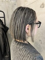 プラスシー(+C)&nbsp;大人女子の明るめ地毛にハイライト！福岡ハイライト