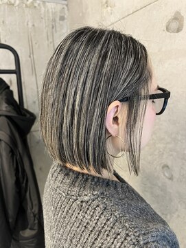 プラスシー(+C) 大人女子の明るめ地毛にハイライト!福岡ハイライト