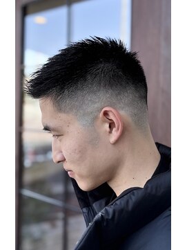 バーバーショップテト(barber shop tete) ベリーショートフェードスタイル