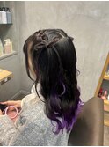 リボンハーフツイン