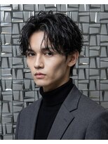アマンドール(Aman D'or)&nbsp;【佐久間】韓国風シャドウパーマ/センターパート