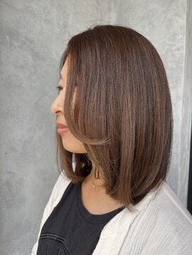ヘアメイク エンデュー(hair make EnDeux) うるツヤボブ