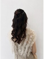 カスミ 霞(KASUMI) ハーフアップアレンジ~Half-up HAir style~