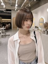 シエル 一社(cher) ナチュラルパッっとボブ