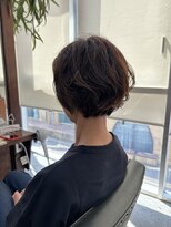 ヘアメイク デザート(HAIR MAKE DESART)&nbsp;木村法子【ショートボブ×パーマ】