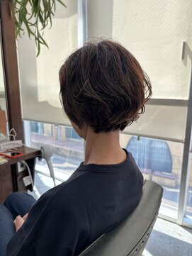 ヘアメイク デザート(HAIR MAKE DESART) 木村法子【ショートボブ×パーマ】