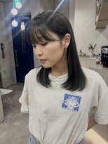 イミ(imi) ダークグレージュカラー/透明感カラー/登戸美容室