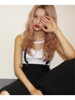 ソルトウォーター(SALT WATER)&nbsp;【外国人風】グランジウェーブ×ヌーディピンク