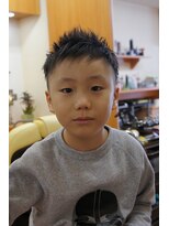 カプリヘアーデザイン(Capri Hair design)&nbsp;スパイシーツーブロック♪キッズスタイル