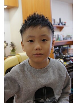 カプリヘアーデザイン(Capri Hair design) スパイシーツーブロック♪キッズスタイル