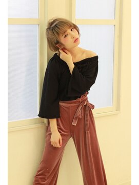 バグズ ヘアデザイン 桔梗が丘店(Baguz HAIR DESIGN) ふんわりナチュラルショートボブ