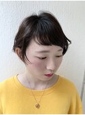 ２０代30代☆イメチェンで個性を♪前下がりアシメショート