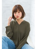 ジョエミバイアンアミ(joemi by Un ami)&nbsp;大人可愛いひし形ショートブランジュくびれ小顔美髪新宿