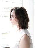〔自由が丘 AUQWA〕大人可愛い×無造作カールのエアリーパーマ