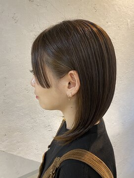 サロンナンバーハチジュウナナ(salon No.87) guestsnap　インナーカラー×前髪プツン