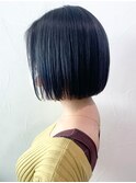 ブルーブラック_オリーブカラーハイライトカラー_ba307931