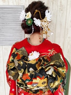 ヘアーガーデン バレッタ(hair garden barretta) 成人式ヘアアレンジ