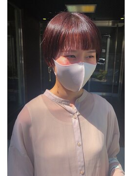 ヘアメイク シュシュ(Hair make chou chou) インナーカラーショート奈良大和八木