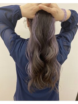 フレンズ 環状通東店(friend's) ラベンダーアッシュインナーカラー