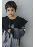 【amt.】ベリーショート×アクセントカラー