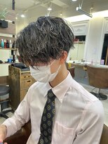 ネオリーブアイム 横浜西口店(Neolive aim)&nbsp;横浜★前下がりセンターパートツイストスパイラル