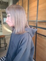 キーン 立川店(keen)&nbsp;【keen×武田】　ハイトーンベージュ×ロブ