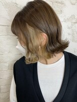 プライズ アイリス 池袋東口店(prize Iris)&nbsp;インナーカラーベージュ10代20代11000円