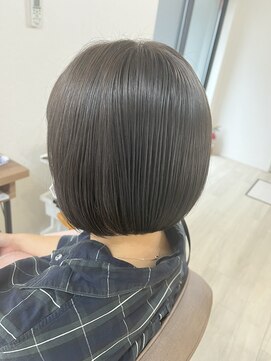 マロン(MARRON) 髪質改善◎ミントアッシュ×ミニボブ