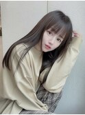【MUSE】ミネコラネイビーブラック黒髪ロングヘア