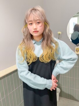 キオク(KIOX) デザインカラー/イエロー×ベージュ