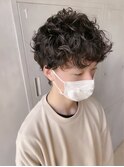 【Lei橋本】マッシュウルフ×スパイラルパーマ☆
