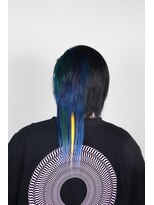 クリップ ジョイント ゴッド(CLIP JOINT GOD) ブルー×ブラックツートン