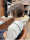 大人可愛い20代30代40代丸みショート◎
