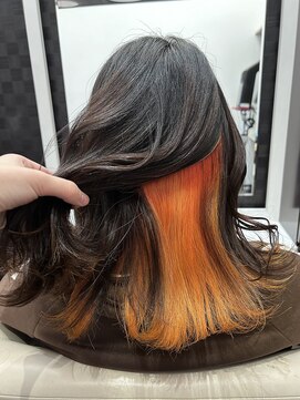 ラボア(La'BOA) インナーカラー【オレンジ】