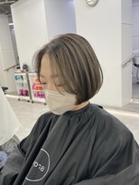 ブラウン(Brown) ハイライトカラーグレージュ