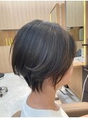 メリハリショートボブ