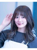 Summer Escape　透明感のあるアッシュでくびれヘアに