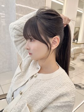 マウル 栄(MAEUL) 顔まわりカット 小顔