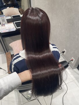 フォルテノエル 静岡鷹匠店(FORTE Noel) ピンクブラウン／ロング／艶髪