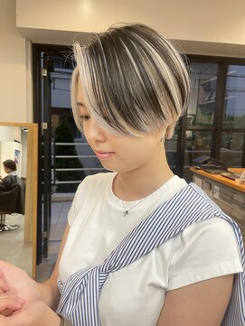 サンド 表参道(sand) ショートボブパーマ20代30代40代ショートパーマショート