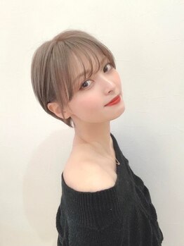 ルーツ(ROOTS)の写真/【トレンド×似合わせ】を取り入れたスタイルをご提案！ハイトーンのショートもお任せください◎